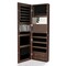 Multipurpose Storage Jewelry Cabinet with 4 Drawers and Full-length Mirror